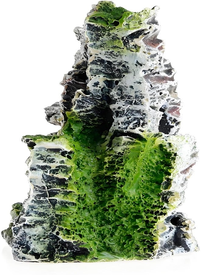 Kryoflare Artificial Moss Rock Cave Aquarium Decor, Fish Tank Hideout, Mountain Terrain Ornament - Image 4